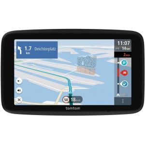 VornixorSarlshop-GPS Voiture GO Advanced (6 Pouces infos trafic, essai des alertes de Zones de Danger, Carte Monde, mises &agrave; Jour Via Wi-FI, Guidage sur Changement de Voie, rep&egrave;res visuels, Fixation r - Neuf