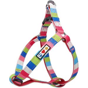 Eryi-Harnais Pour Chien Réglable Harnais Chiot Harnais Anti Traction Pour Chien Multicolore Harnais Extra Petit Chien Rose/Bleu/Sarcelle/Vert - Neuf
