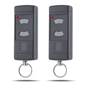 Paquet de 2 émetteurs manuels de porte de garage pour HSE2-40,HS4-40,HSM4-40,40,685 MHz - Neuf