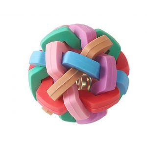 Jouet Pour Chien De 5,5 Cm Avec Clochette Sonore Pour Soins Dentaires Et Jeux - 2 Pi&egrave;ces - Neuf