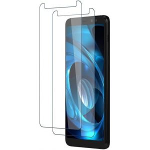 KAL-Lot De 2 Films De Protection D'&Eacute;cran En Verre Blind&eacute; Pour Samsung Galaxy A8 -Duret&eacute; 9H -Anti-Rayures -Anti-Bulles -Pour Samsung Galaxy A8 (2018) - Neuf