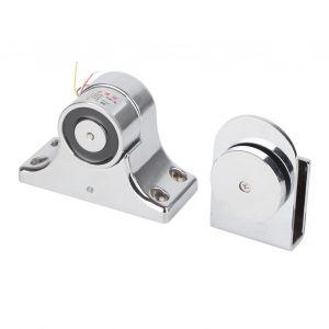 Support de porte coupe-feu magnetique en alliage de zinc, force de maintien de 60 kg, montage horizontal - Neuf