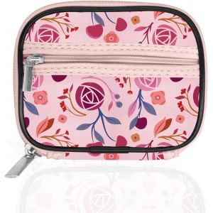 Pilulier Semainier Pilulier Medicaments 7 Jours Semainier Medicament Boîtes À Pilules De Voyage Avec Étui À Fermeture Éclair Pour La Médecine,La Vitamine,Le Supplément-Rose 01 - Neuf