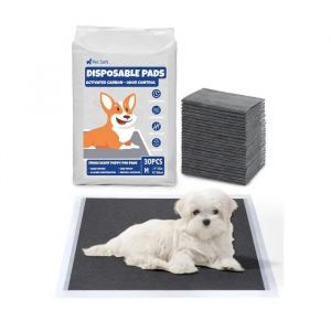 Al&egrave;ses D'hygi&egrave;ne Absorbantes Charbon Actif Tapis Apprentissage Propret&eacute; Chien Et Chat 45x60 Cm 30 Pi&egrave;ces 6 Couches - Neuf