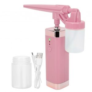 Aerographe Portable A Injection D'oxygene Nanometrique, Vaporisateur Hydratant, 50 Ml, Rose - Neuf