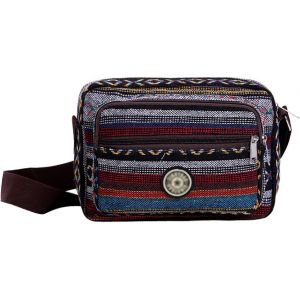 Sac &agrave; bandouli&egrave;re pour femme,sac &agrave; main en toile,sac &agrave; bandouli&egrave;re,sac de plage,d&eacute;contract&eacute;,multifonctionnel,pour la vie quotidienne,le bureau,les excursions scolaires - Neuf