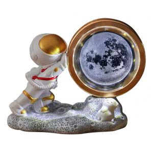 Veilleuse Led 3d Galaxy, Lampes De Table Boule De Cristal - Neuf