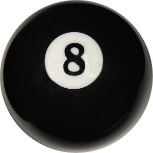 Jeu de billard 8 boules de qualit&eacute; sup&eacute;rieure - R&eacute;sine polyester de haute qualit&eacute;, rondeur parfaite, r&eacute;sistant aux rayures et aux chocs, remplacement id&eacute;al - Neuf