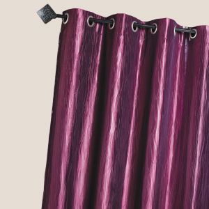 Rideau D'ameublement En Taffetas Froiss&eacute; - Neuf