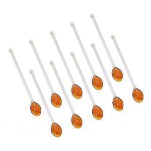 10x Cuillères À Café En Verre Pour Le Café En Remuant Cuillères De Cuisine Lavables Au Lave-Vaisselle - Neuf