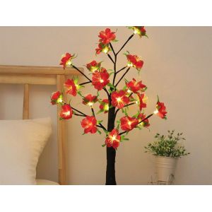 Lampe De Bureau Led Bonsaï Avec Lumière Chaude Et Tiges Flexibles Pour La Décoration Intérieure Et La Veilleuse - Neuf