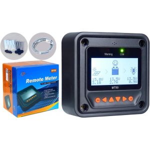 EPEVER MT50 Remote Meter New Version for Monitoring and Adjusting the Parameters of the MPPT Solar Charge Controller - Neuf
