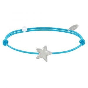 Les Poulettes Bijoux - Bracelet Lien Etoile D'argent - Classics - Neuf