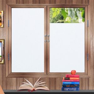 Film Fenetre Anti Regard Anti Uv Film Occultant Vitre Fenetre Film Opaque Vitre Film Depoli Vitre Film Electrostatique Vitre Effet Verre Mate Pour Bureau Maison Salle De Bain 60x200cm Blanc - Neuf