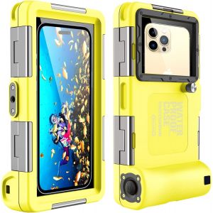 Shellbox Pochette Étanche Smartphone Ipx8 Pochette Téléphone Étanche,Housse Étanche Smartphone Compatible For Iphone 17 Pro 17 Air 17 Pro Max 16 15 14 13 12 11 Pro Max Samsung S25 S24 S23 - Neuf