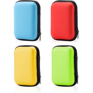 Mdy-Boîte De Cartes De Jeu Robuste 4 Pièces, Étui Pour Cartes De Jeu Pour Jeu De Cartes Uno Phase 10 Cabo (Rouge + Bleu + Jaune + Vert) - Neuf