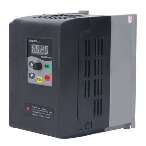 XYONG Variateur de frequence monophase a triphase VFD, entree 220-240 V, sortie 0-240 V, controle moteur 0,75 kW, 4 A - Neuf