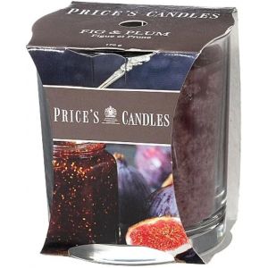 Bougie en pot figue et prune - Parfum profond, riche et juteux - Parfum longue durée - Jusqu'à 45 heures de combustion - Neuf