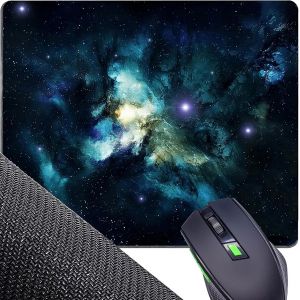 KALANKA-Tapis de souris de jeu - 250 x 200 mm - Antidérapant - Petite taille - Améliore la précision et la vitesse - Surface spéciale - Noir - Neuf
