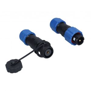 XYONG Connecteur de cable d'aviation 1 a 7 broches, connexion solide, bonne resistance a la corrosion, connecteur de cable aviation 1 broche (380 V 25 A) - Neuf