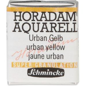 KALANKA-HORADAM AQUARELL, Super Granulation, 14 916 044 Urban Yellow, 1/2 Godet, Teintes très Fortement granulantes, aquarelles Fines et supergranulantes - Neuf