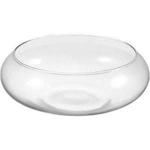 lbgwp60-Bol À Poissons Transparent Jardinière Ronde Pour Fleurs Succulentes Bol Mini Conteneurs Pour Plantes Hydroponiques Pour Bonsaï Succulents Cactus - Neuf