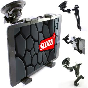 Support Voiture Tablette Pare-Brise Ventouse (Universel De 7 &Agrave; 11 Pouces) Compatible Avec Ipad,Lenovo,Samsung Galaxy Tab S9 S8 S7 S6 A7 A E P12 P11 Yoga 13 11 M10 M8 Fe Lite Air Mini Plus Pro - Neuf