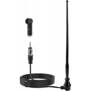 Antenne Radio Marine Bateau FM AM Flexible en Caoutchouc &Eacute;tanche pour Toit de Bateau Yacht ATV UTV Tracteur Camion Moto - Neuf