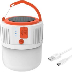 Lampes De Camping Rechargeables D'extérieur, Lampes De Poche, Lanternes Portables Ultra Lumineuses, Ampoules Solaires D'extérieur Pour Camping, Terrasse, Jardin Et Barbecue - Neuf