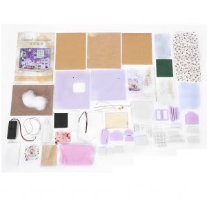 Maison De Poupee Miniature A Faire Soi-Meme, Petit Chalet, Jouet Pour Enfants, Cadeau Pour Petite Amie, Decoration Artisanale (#3) - Neuf