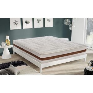 Matelas Mousse 150x200 cm, BOLSENA - Accueil M&eacute;moire De Forme - Epaisseur 22 Cm - Neuf