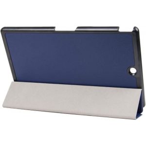 Custer Coque pour Sony Xperia Z3 Tablet Compact,PU-Cuir ?tui Housse pour Sony Xperia Z3 Tablet Compact - Bleu - Neuf