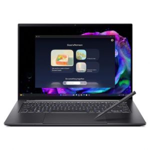 Acer Swift SFX14-61G-R8FT AMD Ryzen AI 7 350 Ordinateur portable 14" &Eacute;cran tactile WQXGA+ 32 Go LPDDR5x-SDRAM 1 To SSD NVIDIA GeForce RTX 5060 Wi-Fi 6 (802.11ax) Windows 11 Home Gris - Neuf