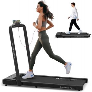 Checarzhn--No1-Tapis De Course 3 En 1 Pour La Maison, Le Bureau, Téléphone, Ordinateur Portable, Grande Surface De Course, 12km/H, 120kg - Neuf
