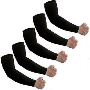 Upf50 + Sun Uv Protection Manches De Refroidissement,5 Paires Manchon De Compression Pour Bras Tattoo Cover Fg202503170 - Neuf
