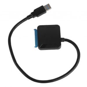 C&acirc;ble adaptateur SATA vers USB 3.0 pour disque dur SSD 2,5 pouces 3,5 pouces C&acirc;ble adaptateur haut d&eacute;bit SATA III vers disque dur USB - Neuf