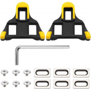 Subzonal-Cales De Pédale Vélo, Compatibles Avec Shimano Spd Sl Sh10/Sh11/Sh12 Chaussure, Crampons Plaques Velo De Antidérapantes 6° Cale Pied Pour Vélos De Rout Vtt Mtb Course Appartement D'intérieur - Neuf