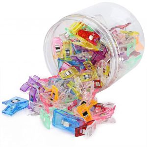 Couture Clip Quilting Pince Kit Patchwork Broderie Reliure Fournitures Outils D'artisanat 100 Pcs - Neuf