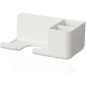 Support de s&egrave;che-cheveux mural,accessoire de salle de bain,s'adapte &agrave; la plupart des s&egrave;che-cheveux (L) - Neuf