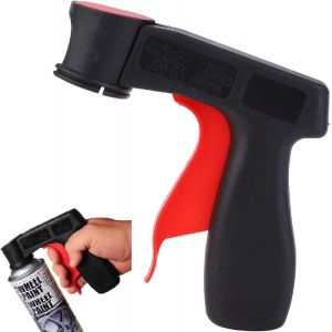 Pistolet À Eau Enfant,Jouet D'été Pistolet À Eau,Poignee Bombe Peinture,Poignée De Pistolet E,Pistolet E Pour Bombes Aérosols,Support De Boîte À Laque Pour Bombe Aérosol - Neuf