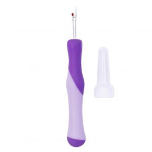 Prise pratique et confortable Conception ergonomique Couture Ripper Point de croix Fil &agrave; coudre Outil de couture Outil de travail d'aiguille - Neuf