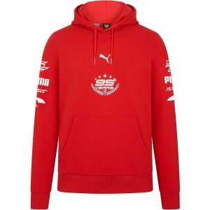 Puma Sweat &Agrave; Capuche Scuderia Ferrari 95 Ans Pour Hommes Rouge - Neuf