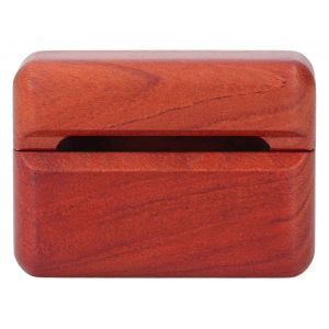 Housse de protection d'écouteurs Bluetooth en bois Protecteur de casques polis à la main pour écouteurs sans fil Freebuds Pro - Neuf