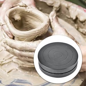 Outil De Sculpture De Plaque Tournante En Plastique D'argile Fait À La Main De 11,5 Cm Pour L'artisanat De La Poterie - Neuf
