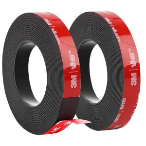 2M Bande Magnétique Autocollante, Aimant Autocollant A+B, Bande Magnetique Adhesive, Aimant Moustiquaire, Bande Magnétique, Bande Aimantée Adhésive, Aimanté pour Moustiquaires et Rideaux - Neuf