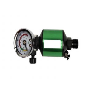 Régulateur d'Air avec Filtre à Air pour Pistolet de Pulvérisation, d'un Manomètre et d'Inline Piège à Eau, Système de Pulvérisation de Peinture Accessoire - Neuf