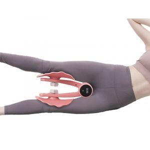 Exerciseur Pour L'int&eacute;rieur Des Cuisses Et Le Plancher Pelvien Avec Compteur - Rose - Neuf