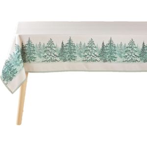 Eryi-Nappe Rectangle (150 X 300 Cm) Christmas, Polyester Imprimé - Neuf