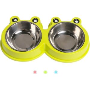 Chat, Bol, Bol Chien, Chat, Bol, Antidérapant Bol De Chat, Bol, Bol De Nourriture, Un Bol D'eau, Bol D'animaux (Vert) - Neuf