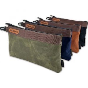 Sac &agrave; Outils en Toile Cir&eacute;e 30cm Lot de 4 Pi&egrave;ces Imperm&eacute;able Tissu Oxford Robuste avec Fermeture &Eacute;clair Multi-Rangement Couleurs - Neuf
